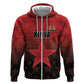 Custom Kenya Football Hoodie Harambee Harambee Stars - Red Jersey - African Pride