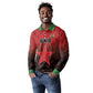 Custom Kenya Football Long Sleeve Polo Shirt Harambee Harambee Stars - Red Jersey - African Pride