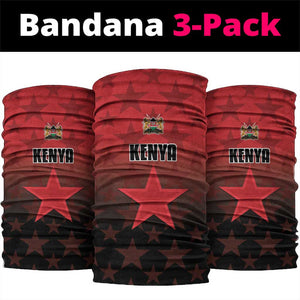 Kenya Football Neck Gaiter Harambee Harambee Stars - Red Jersey - African Pride