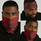 Kenya Football Neck Gaiter Harambee Harambee Stars - Red Jersey - African Pride