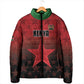 Custom Kenya Football Padded Jacket Go Harambee Stars - Red Jersey
