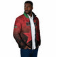 Custom Kenya Football Padded Jacket Go Harambee Stars - Red Jersey