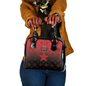 Kenya Football Shoulder Handbag Harambee Harambee Stars - Red Jersey - African Pride