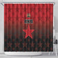 Kenya Football Shower Curtain Harambee Harambee Stars - Red Jersey - African Pride
