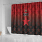 Kenya Football Shower Curtain Harambee Harambee Stars - Red Jersey - African Pride