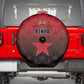 Kenya Football Spare Tire Cover Harambee Harambee Stars - Red Jersey - African Pride