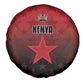 Kenya Football Spare Tire Cover Harambee Harambee Stars - Red Jersey - African Pride
