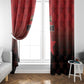 Kenya Football Window Curtain Harambee Harambee Stars - Red Jersey - African Pride