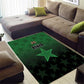 Kenya Football Area Rug Harambee Harambee Stars - Green Jersey - African Pride