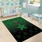 Kenya Football Area Rug Harambee Harambee Stars - Green Jersey - African Pride