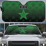Kenya Football Auto Sun Shade Go Harambee Stars - Green Jersey