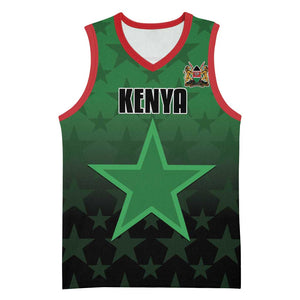 Custom Kenya Football Basketball Jersey Harambee Harambee Stars - Green Jersey - African Pride