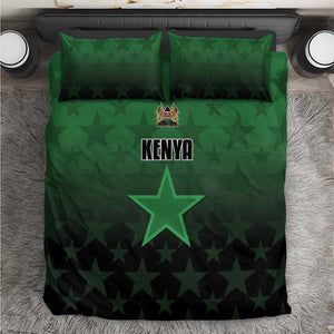 Kenya Football Bedding Set Harambee Harambee Stars - Green Jersey - African Pride