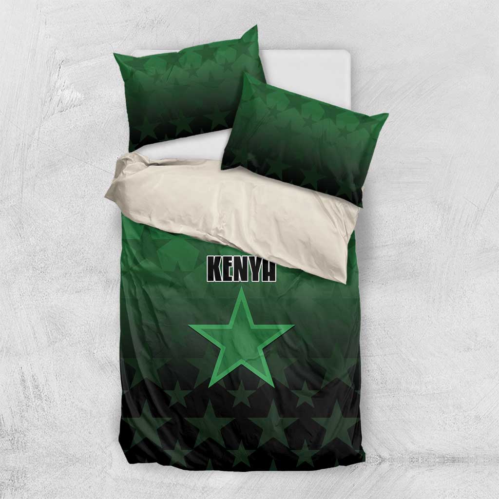 Kenya Football Bedding Set Harambee Harambee Stars - Green Jersey - African Pride