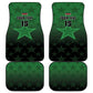 Custom Kenya Football Car Mats Harambee Harambee Stars - Green Jersey - African Pride