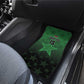 Custom Kenya Football Car Mats Harambee Harambee Stars - Green Jersey - African Pride