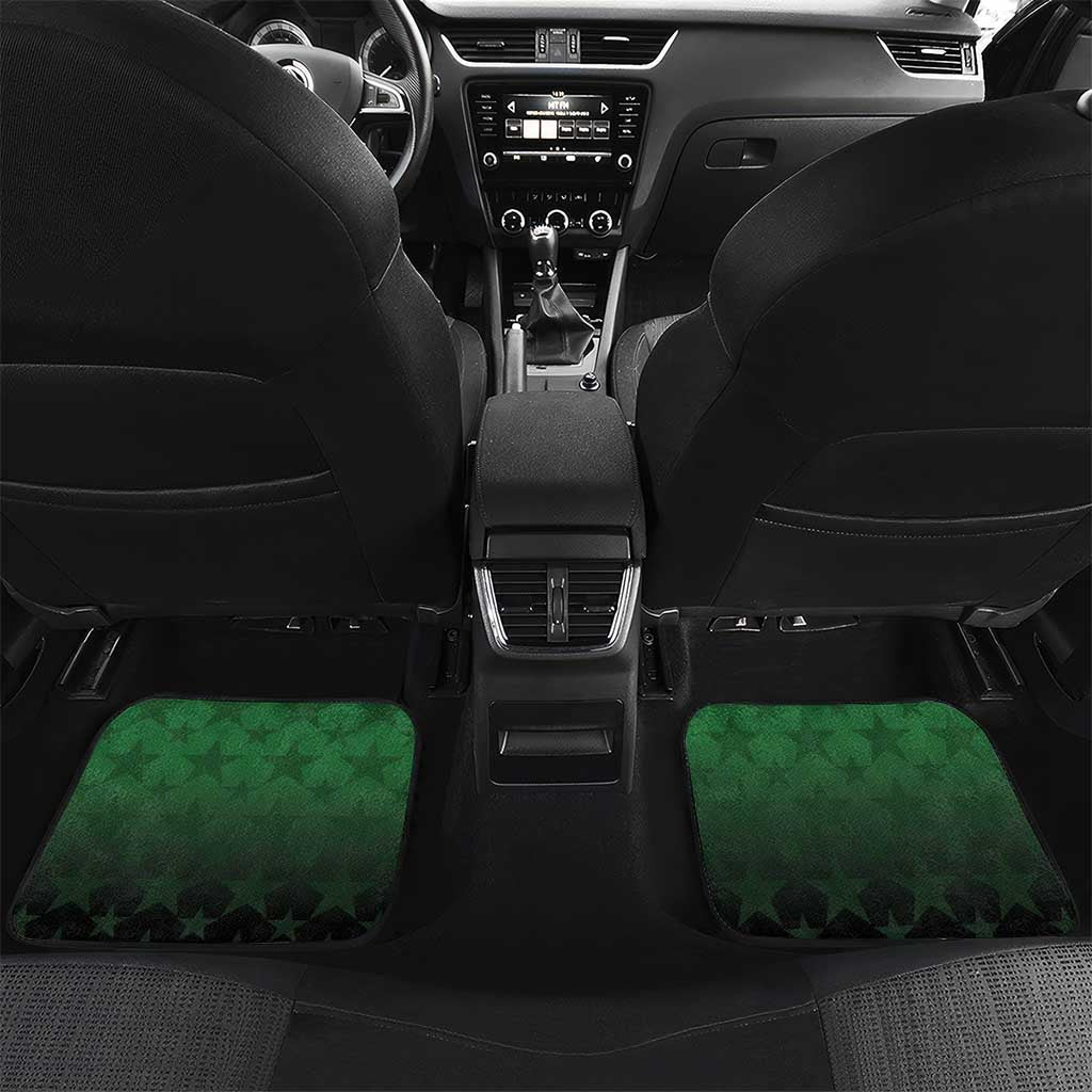 Custom Kenya Football Car Mats Harambee Harambee Stars - Green Jersey - African Pride