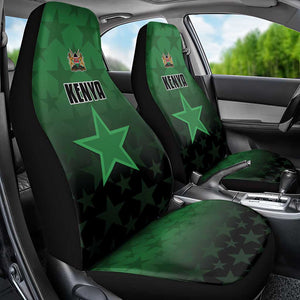 Kenya Football Car Seat Cover Harambee Harambee Stars - Green Jersey - African Pride
