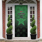 Custom Kenya Football Door Cover Go Harambee Stars - Green Jersey
