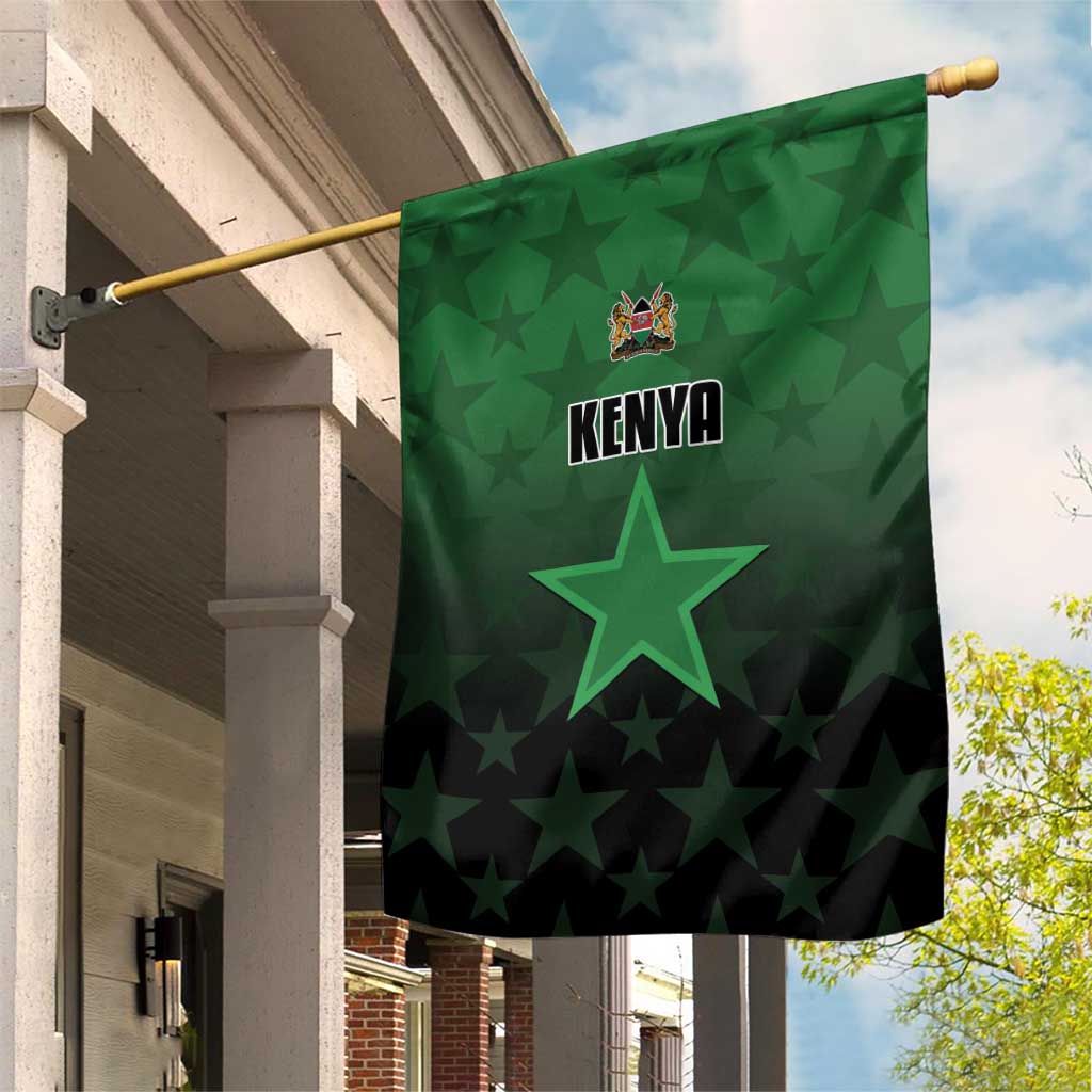 Kenya Football Garden Flag Harambee Harambee Stars - Green Jersey - African Pride