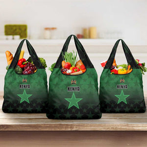 Kenya Football Grocery Bag Harambee Harambee Stars - Green Jersey - African Pride