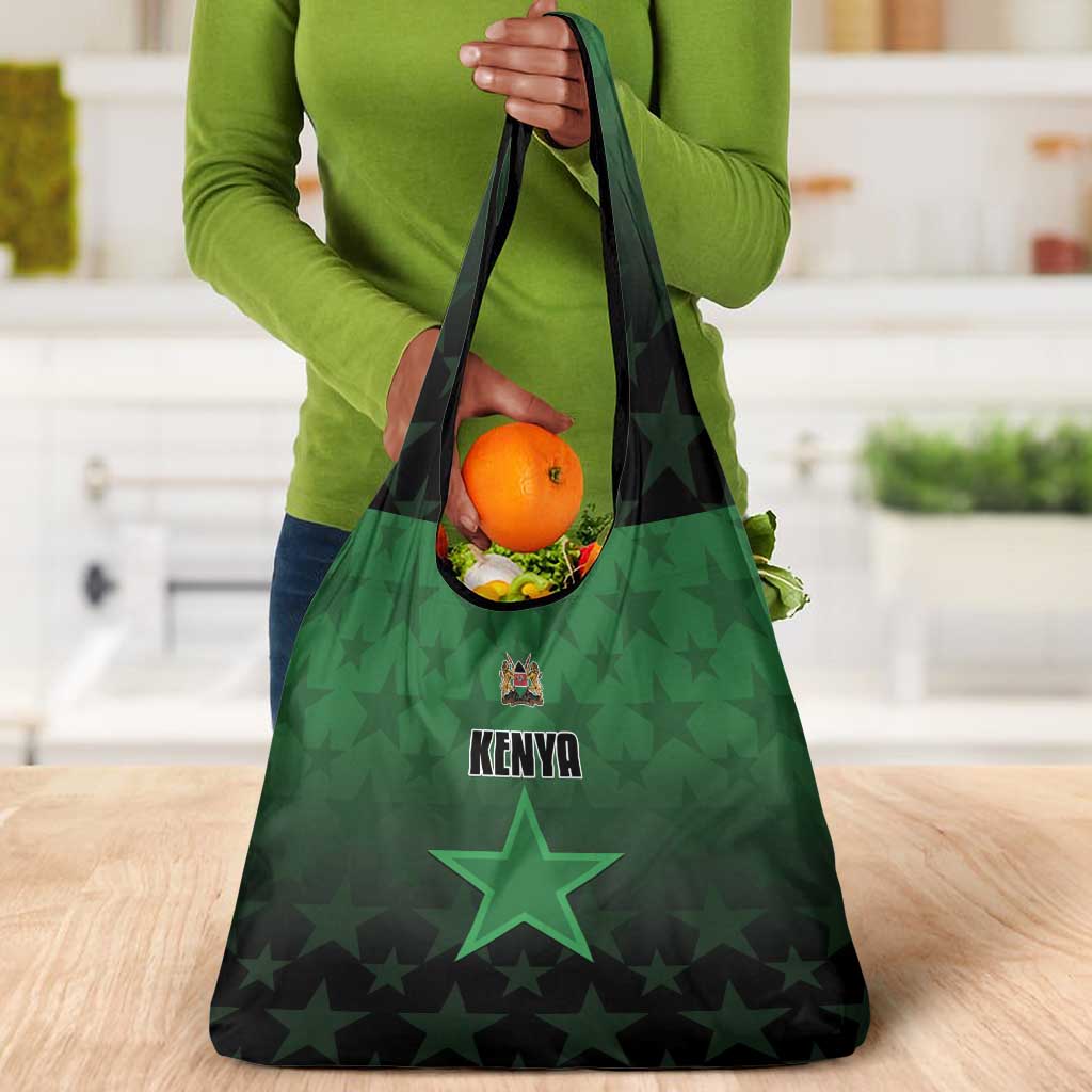 Kenya Football Grocery Bag Harambee Harambee Stars - Green Jersey - African Pride