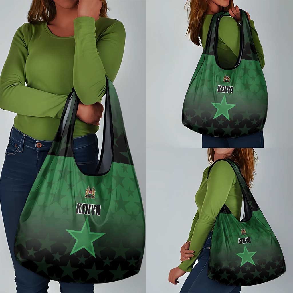 Kenya Football Grocery Bag Harambee Harambee Stars - Green Jersey - African Pride