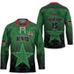 Custom Kenya Football Hockey Jersey Go Harambee Stars - Green Jersey
