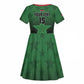 Custom Kenya Football Kid Short Sleeve Dress Harambee Harambee Stars - Green Jersey - African Pride