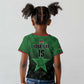 Custom Kenya Football Kid T shirt Harambee Harambee Stars - Green Jersey - African Pride