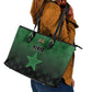Kenya Football Leather Tote Bag Harambee Harambee Stars - Green Jersey - African Pride