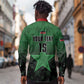 Custom Kenya Football Long Sleeve Button Shirt Harambee Harambee Stars - Green Jersey - African Pride