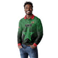Custom Kenya Football Long Sleeve Polo Shirt Harambee Harambee Stars - Green Jersey - African Pride