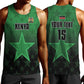 Custom Kenya Football Men Tank Top Harambee Harambee Stars - Green Jersey - African Pride