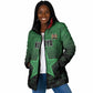 Custom Kenya Football Padded Jacket Go Harambee Stars - Green Jersey