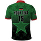 Custom Kenya Football Polo Shirt Harambee Harambee Stars - Green Jersey - African Pride