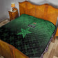 Kenya Football Quilt Harambee Harambee Stars - Green Jersey - African Pride