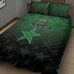 Kenya Football Quilt Bed Set Harambee Harambee Stars - Green Jersey - African Pride