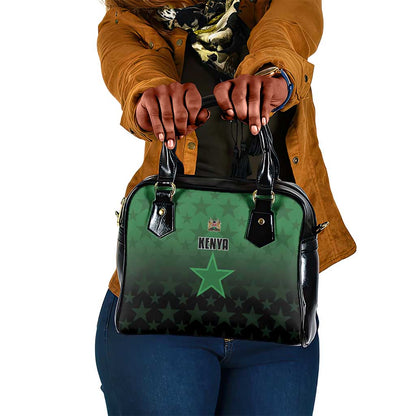 Kenya Football Shoulder Handbag Harambee Harambee Stars - Green Jersey - African Pride