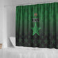 Kenya Football Shower Curtain Harambee Harambee Stars - Green Jersey - African Pride
