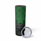 Custom Kenya Football Skinny Tumbler Harambee Harambee Stars - Green Jersey - African Pride