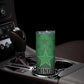 Custom Kenya Football Skinny Tumbler Harambee Harambee Stars - Green Jersey - African Pride