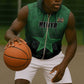 Custom Kenya Football Sleeveless Zip Hoodie Harambee Harambee Stars - Green Jersey - African Pride