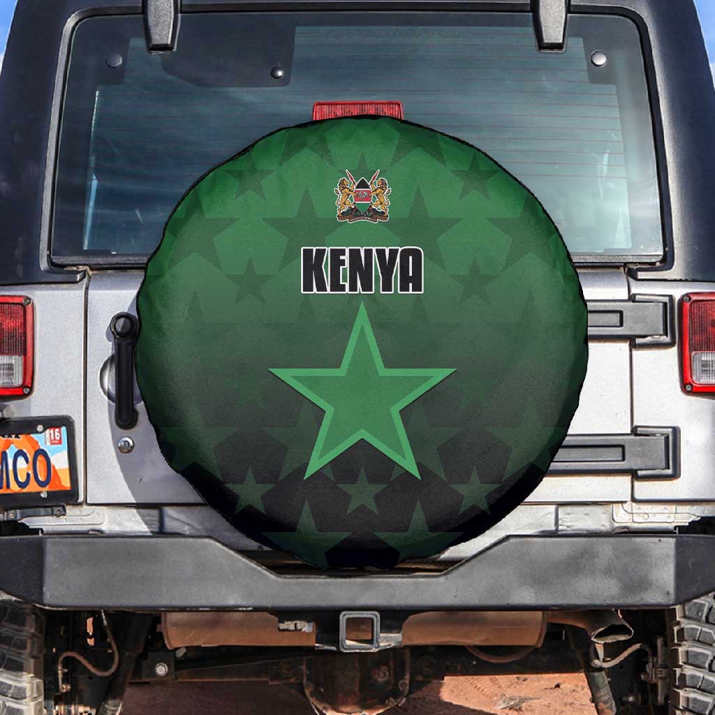 Kenya Football Spare Tire Cover Harambee Harambee Stars - Green Jersey - African Pride