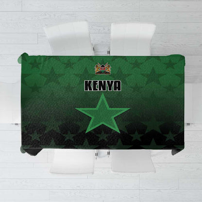 Kenya Football Tablecloth Harambee Harambee Stars - Green Jersey - African Pride