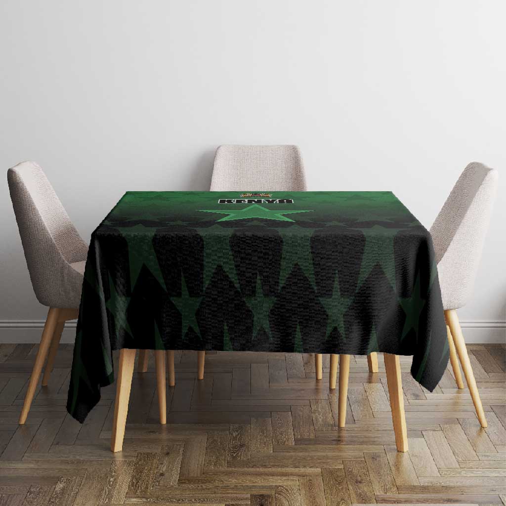 Kenya Football Tablecloth Harambee Harambee Stars - Green Jersey - African Pride