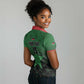 Custom Kenya Football Women Polo Shirt Harambee Harambee Stars - Green Jersey - African Pride