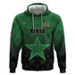 Custom Kenya Football Zip Hoodie Harambee Harambee Stars - Green Jersey - African Pride
