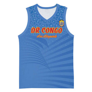 Custom DR Congo Football Basketball Jersey Allez Les Léopards - African Pride