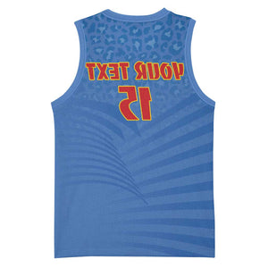 Custom DR Congo Football Basketball Jersey Allez Les Léopards - African Pride